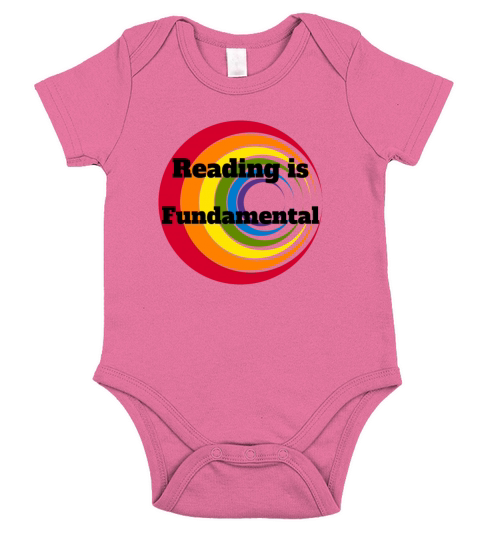 reading is fundamental Short Sleeve Baby One-Piece