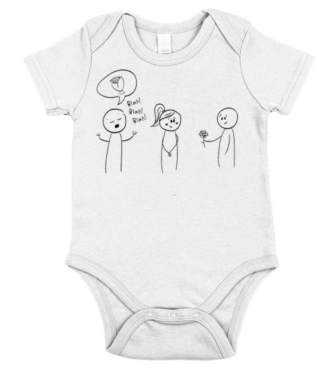 real love Short Sleeve Baby One-Piece