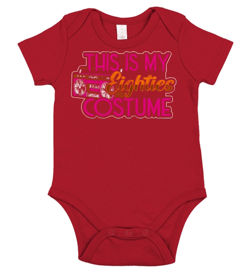 Retro 1980 Disco Player Short Sleeve Baby One-Piece