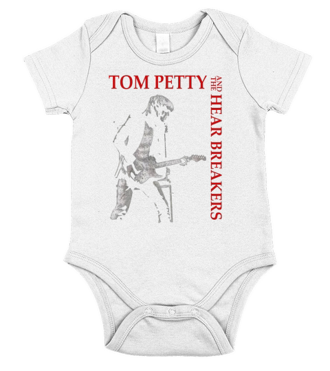 RIP Tom Petty The Heartbreakers Short Sleeve Baby One-Piece