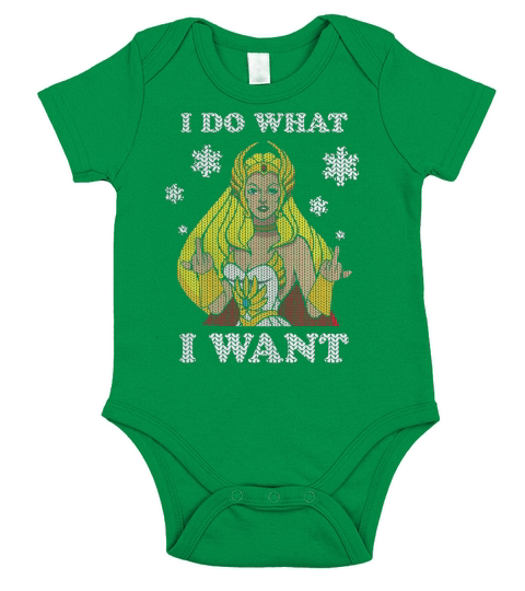 SHERA I DO WHAT I WANT Short Sleeve Baby One-Piece