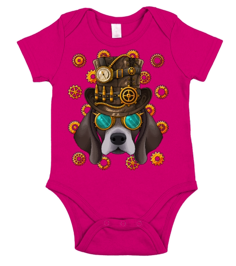Steampunk Pointer Medieval Victorian Steam Powered Short Sleeve Baby One-Piece