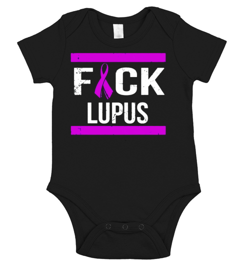 SUPPORT LUPUS AWARENESS T SHIRT Short Sleeve Baby One-Piece