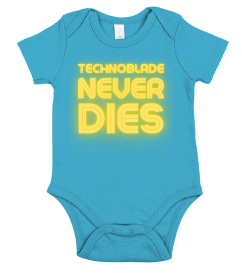 Technoblade never dies Short Sleeve Baby One-Piece