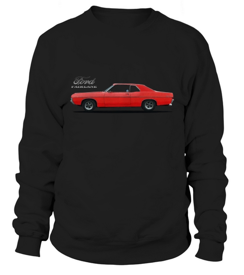 1968 Ford Fairlane Formal Roof Red III Sweatshirt Unisex