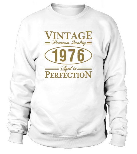 1976 Vintage Birth Year Sweatshirt Unisex