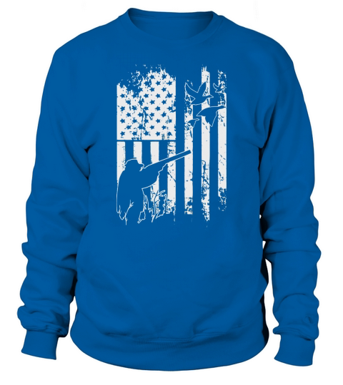 Duck Hunting Flag T shirt Sweatshirt Unisex