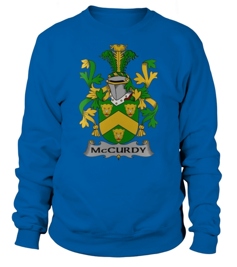 McCurdy Family Crest Irish Family Crests II Sweatshirt Unisex
