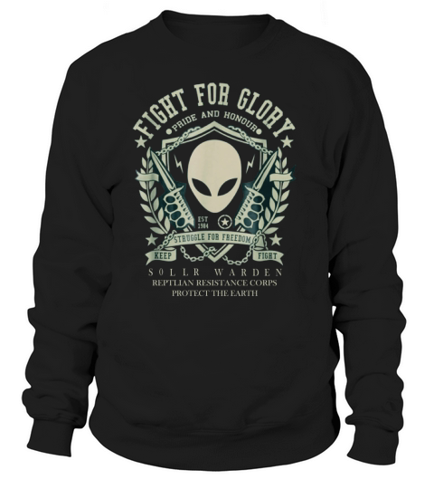Secret Space Program Solar Warden Reptilian Corps Top shirt Sweatshirt Unisex