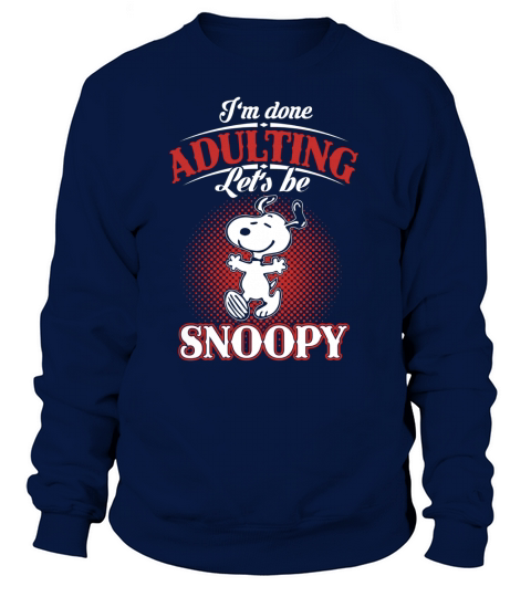 snoopy Sweatshirt Unisex