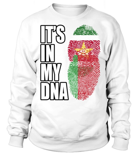 Surinamese And Belarusian Vintage Heritage DNA Fla Sweatshirt Unisex