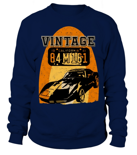 Vintage car Sweatshirt Unisex