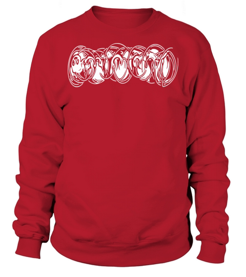 Vintage Loops Unusual Lines Sweatshirt Unisex