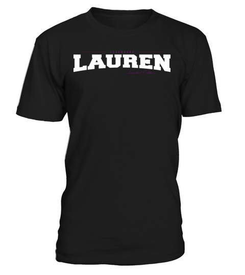 Lauren Name Limited Edition Funny Retro Vintage T-Shirt Unisex
