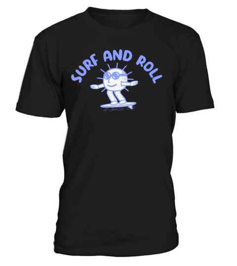 Surf And Roll Vintage T-Shirt Unisex