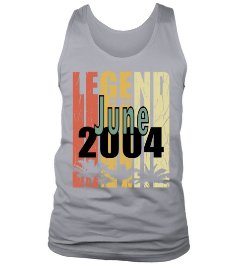 2004 vintage born in June gift Tank Top Unisex