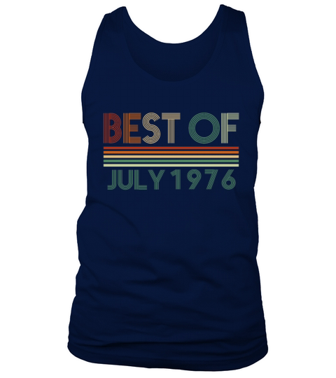 46th birthday July vintage 1976 gift idea Tank Top Unisex