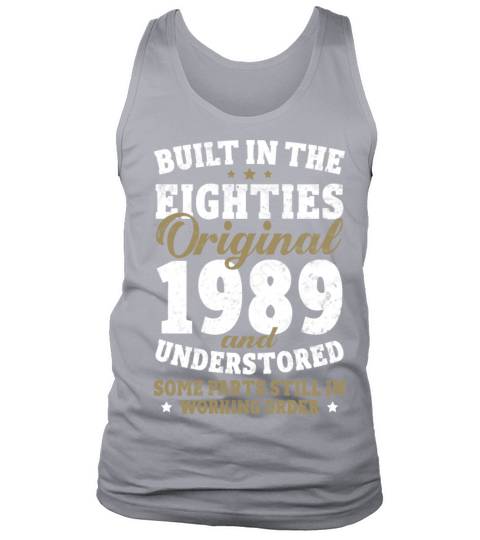 Built In The Eighties Tank Top Unisex