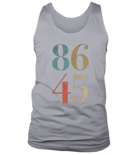 Classic vintage 86 45 style Tshirt Tank Top Unisex