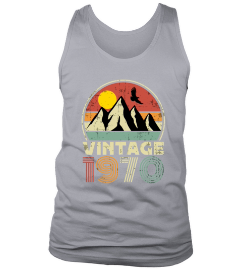 Funny Birthday Born in 1970 Limited Edition Tank Top Unisex