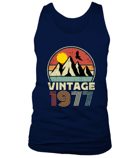 Funny Birthday Born in 1977 Limited Edition Tank Top Unisex