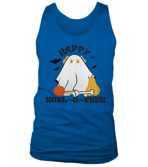 Happy Howloween Golden Retriever Tank Top Unisex