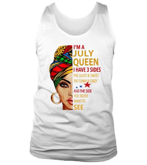 I’m a may queen i have 3 sides the quiet & sweet the funny & crazy sweater Tank Top Unisex