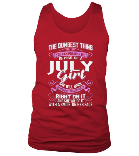 JULY GIRL Tank Top Unisex