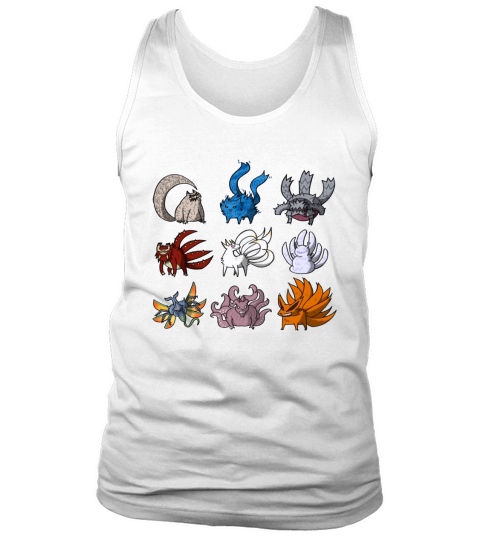 Naruto Tailed Beasts Tank Top Unisex