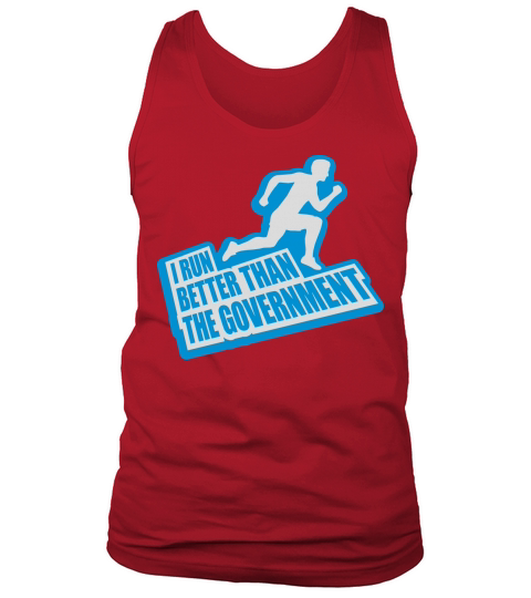 run better than government Tank Top Unisex