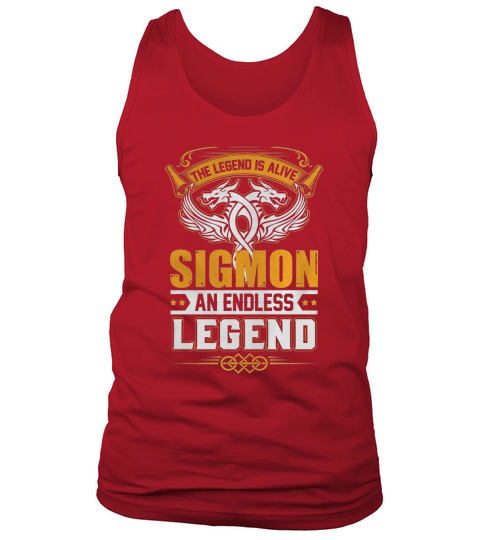 SIGMON AN ENDLESS LEGEND Tank Top Unisex