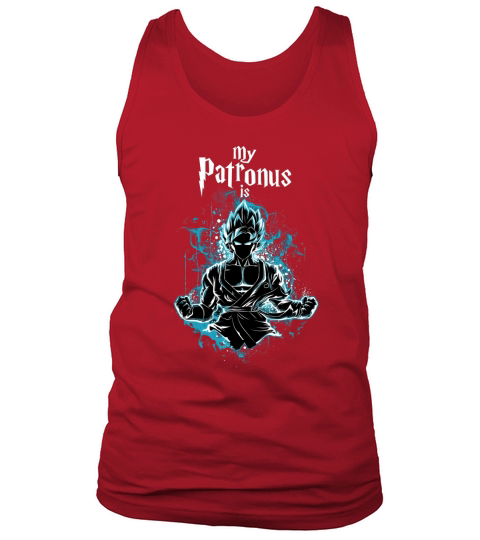 Super Saiyan My Patronus is Goku God Blue Tank Top Unisex