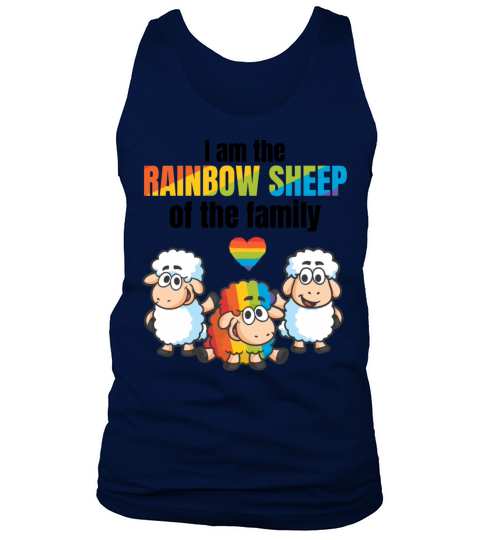 The Rainbow Sheep Of The LGBT Family Tank Top Unisex