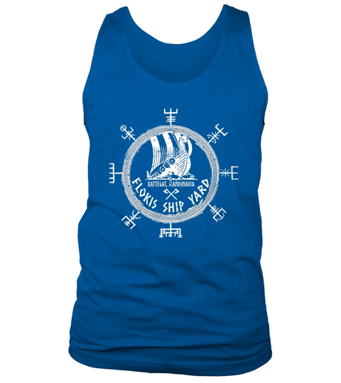 VIKING SHIRTS- FLOKIS SHIPYARD- FLOKIS SHIP YARD Tank Top Unisex