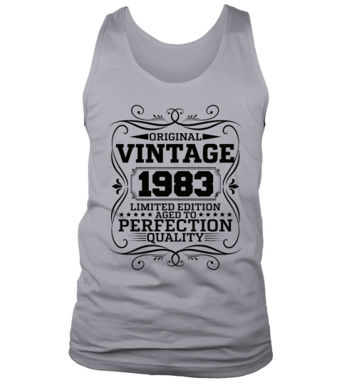 Vintage 1983 Original Limited Edition Tank Top Unisex
