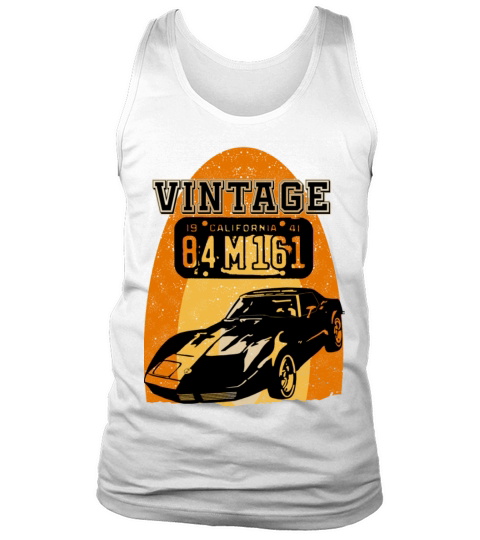 Vintage car Tank Top Unisex