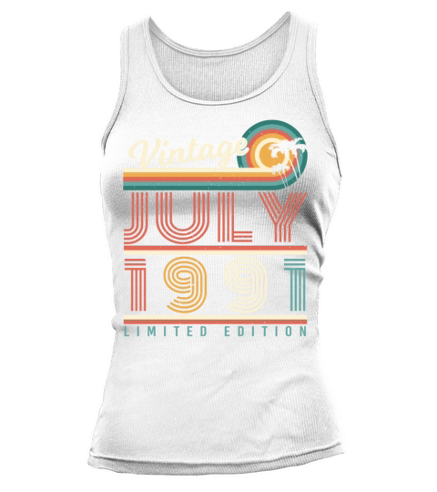 1991 July Gift Idea Tank top Woman