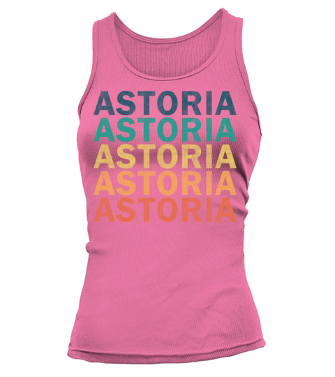 Astoria Name T Shirt - Astoria Vintage Retro Name Tank top Woman