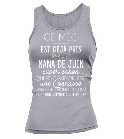 CE MEC EST DEJA PRIS PAR UNE NANA DE JUIN Tank top Woman