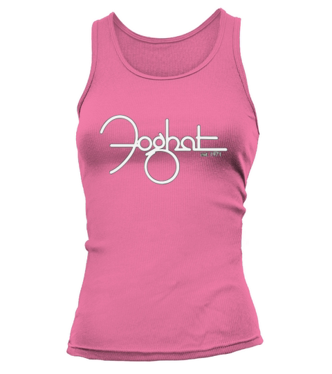 Foghat Est 1971 Rock Band Logo T-Shirt Tank top Woman