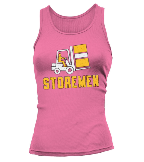 Forklift Operator Storemen Truck Forklift Driver Tank top Woman