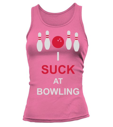 I suck at bowling Tank top Woman