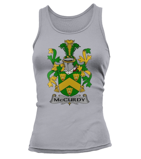 McCurdy Family Crest Irish Family Crests II Tank top Woman