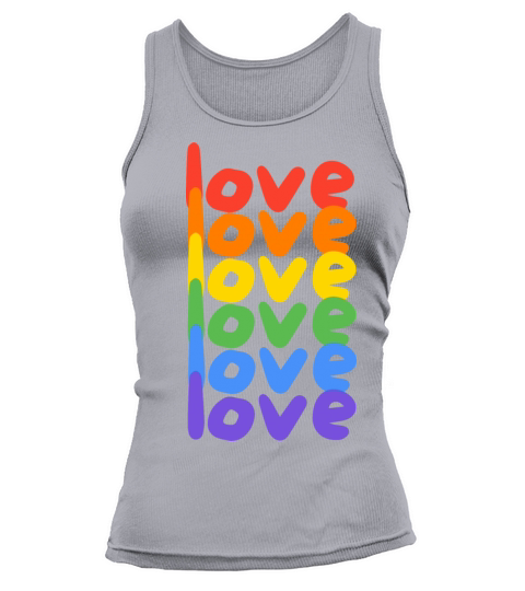 Pride Month Love Rainbow Tank top Woman