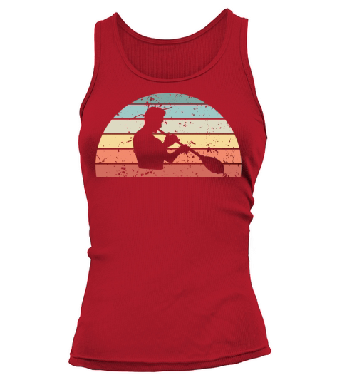 Retro Glassblowing Sunset Vintage glassblower Tank top Woman