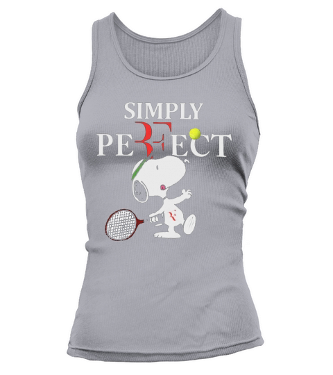 Roger Federer  Snoopy Simply Pefect Tank top Woman
