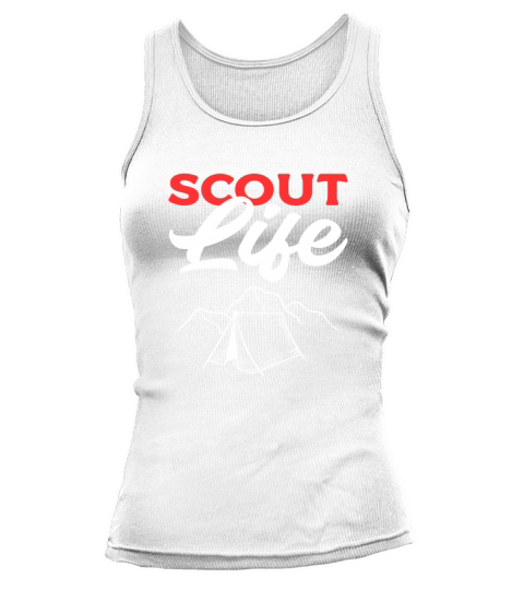 Scout Life Young Adventurer Gift Tank top Woman