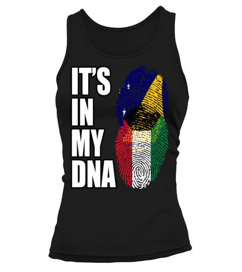 Tokelauan And Kuwaiti Mix Heritage DNA Flag Tank top Woman