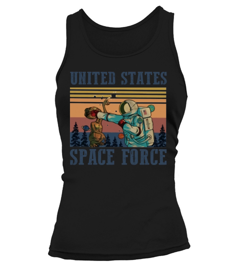 United States Space Force vintage shirt Tank top Woman