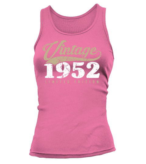 Vintage 1952 70th Birthday 70 Years Tank top Woman